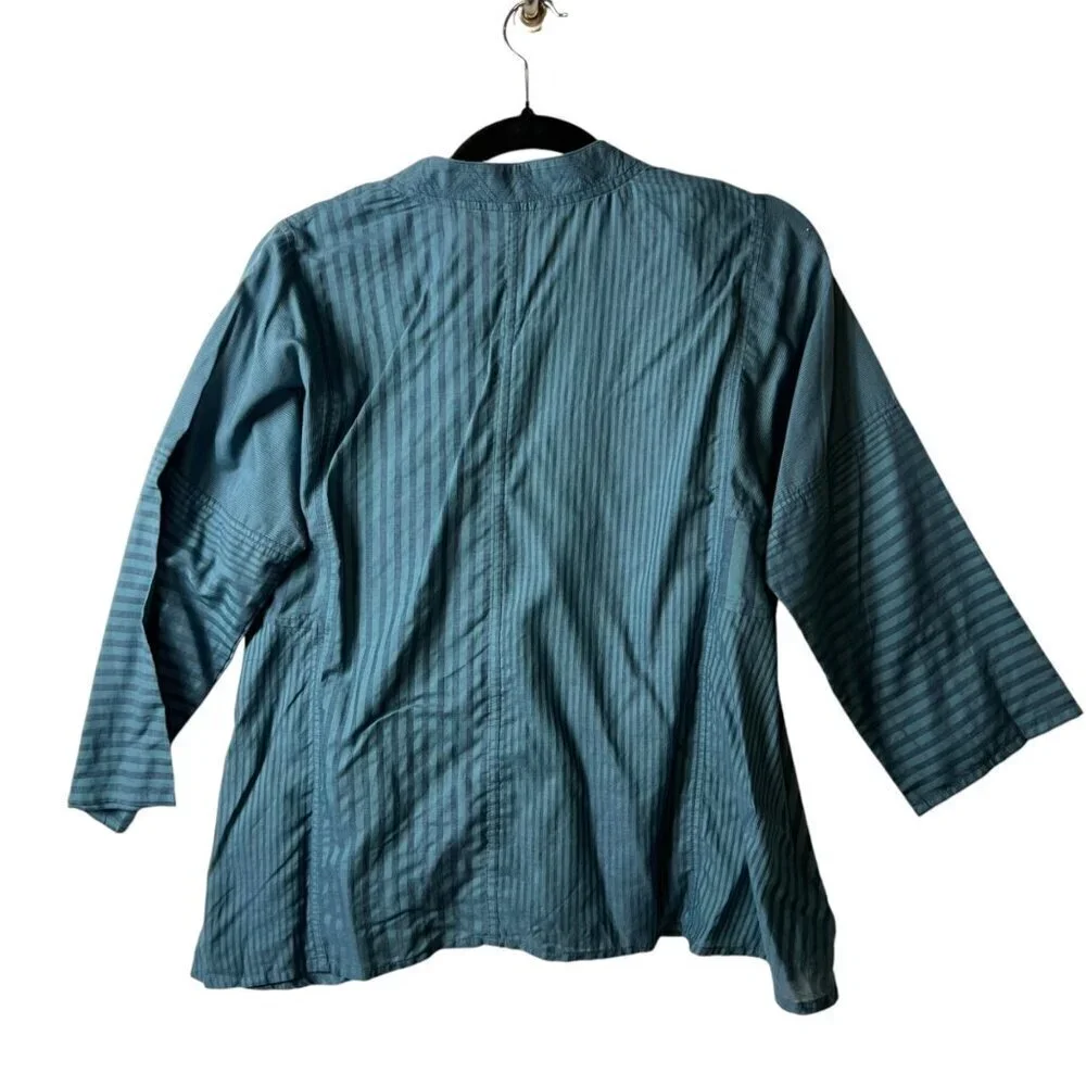 Soft surroundings 2 piece blue top‎ women’s size XS